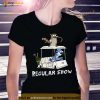 Regular Show Mordecai And Rigby Golf Cart Regular Show Cartoon Disney Shirt