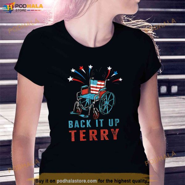 Retro Back Up Terry Put It In Reverse 4th Of July Fireworks Shirt