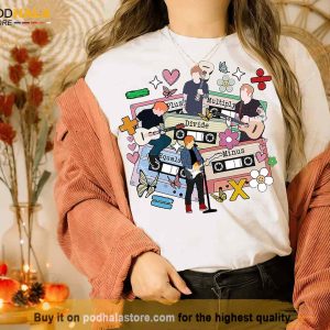 Retro Ed Sheeran Cassettes Shirt Mathematics America Tour 2023 Gift 2