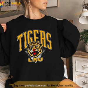 Lsu Tigers Sweatshirt Lsu Sweatshirt Vintage Lsu Crewneck Lsu