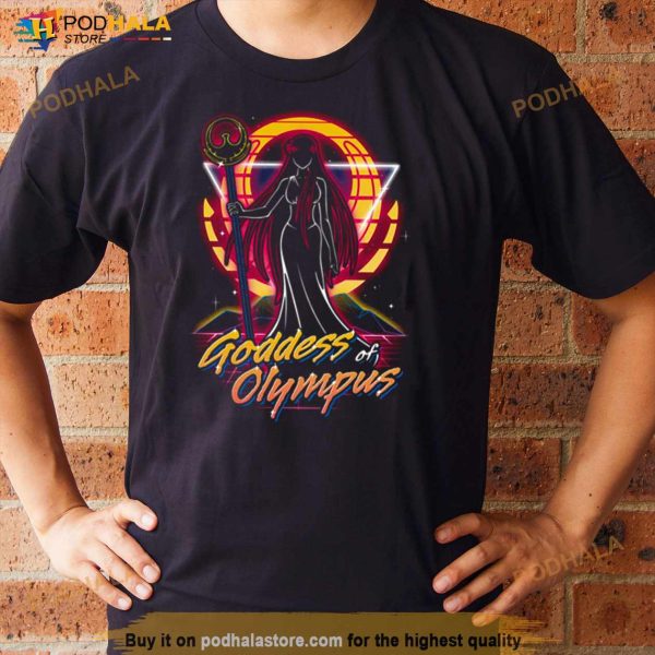 Retro Olympus Goddess Saint Seiya Knights Of The Zodiac Shirt
