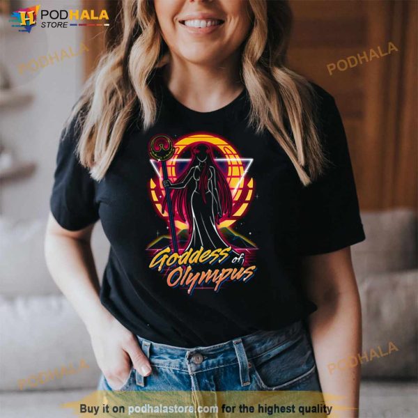 Retro Olympus Goddess Saint Seiya Knights Of The Zodiac Shirt