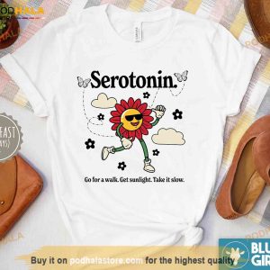 Retro Serotonin Chemical Shirt, Mental Health Matters, Mental Tee for Women