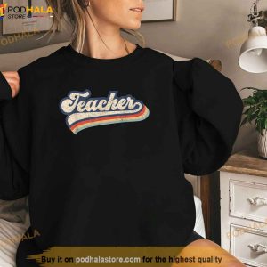 Retro Teacher Best Teacher Gifts Teacher Shirts For Women Shirt 2