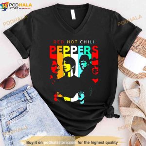 Retro Vintage Red Hot Chili Peppers Shirt Rhcp 40th Anniversary 1983 2023 2