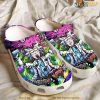 Rick And Morty Melted Wax Color Cute Funny Cartoon Movie Character Crocs Clog Shoes