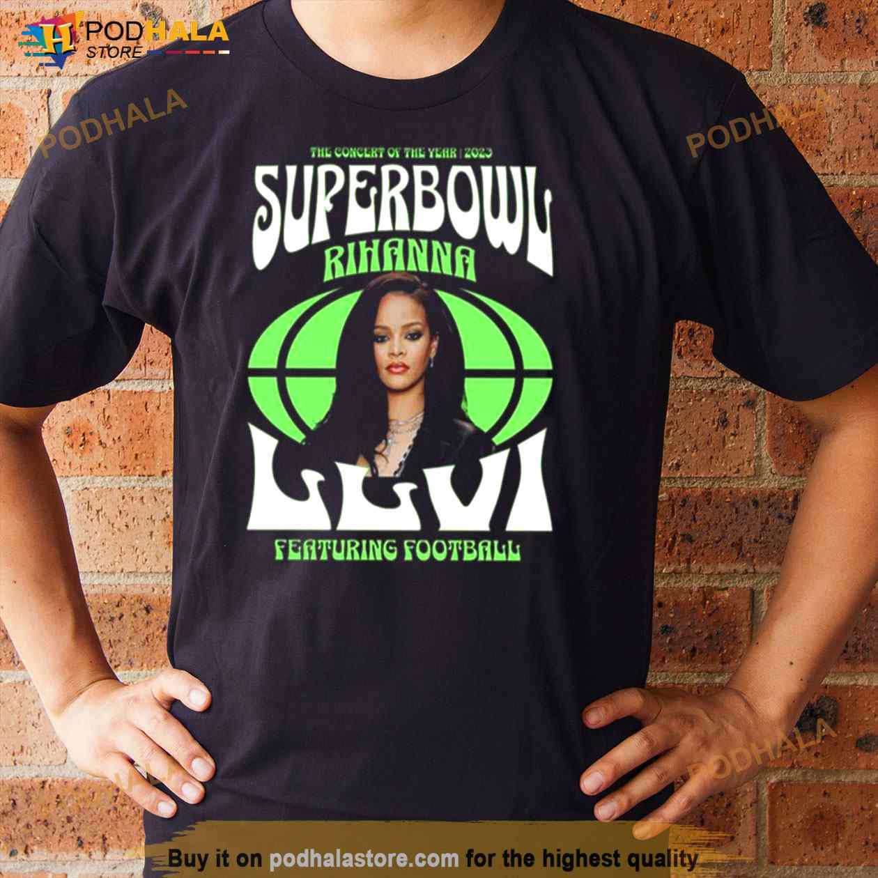 Rihanna Shirt Super Bowl 2023 Halftime Show - Anynee