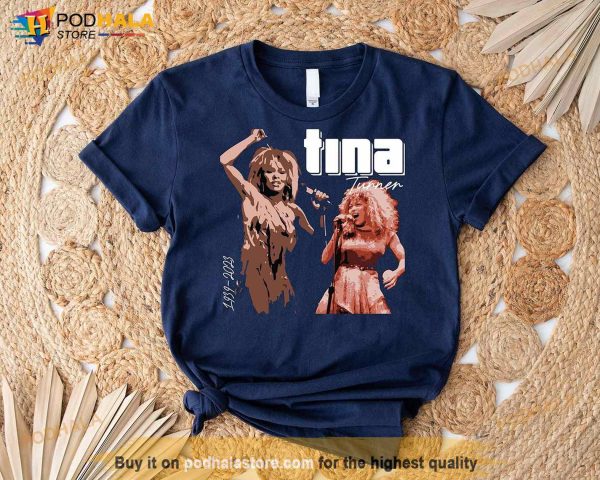 RIP Tina Turner Shirt, Tina Turner RIP 1939-2023 Shirt, Rest In Peace Tina Turner