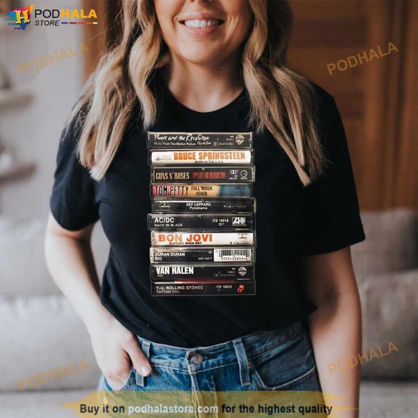 Rock Cassettes Gift For Fans And Your Friends Shirt