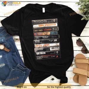 Rock Cassettes Gift For Fans And Your Friends Shirt 2