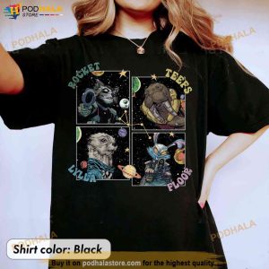 Rocket Raccoon And Friends Shirt, Marvel Comics Guardians Of The Galaxy Fan Gift