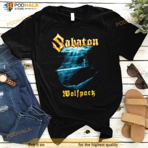 Sabaton Merch Wolfpack In Their Own Track Came The Wolfpack Shirt