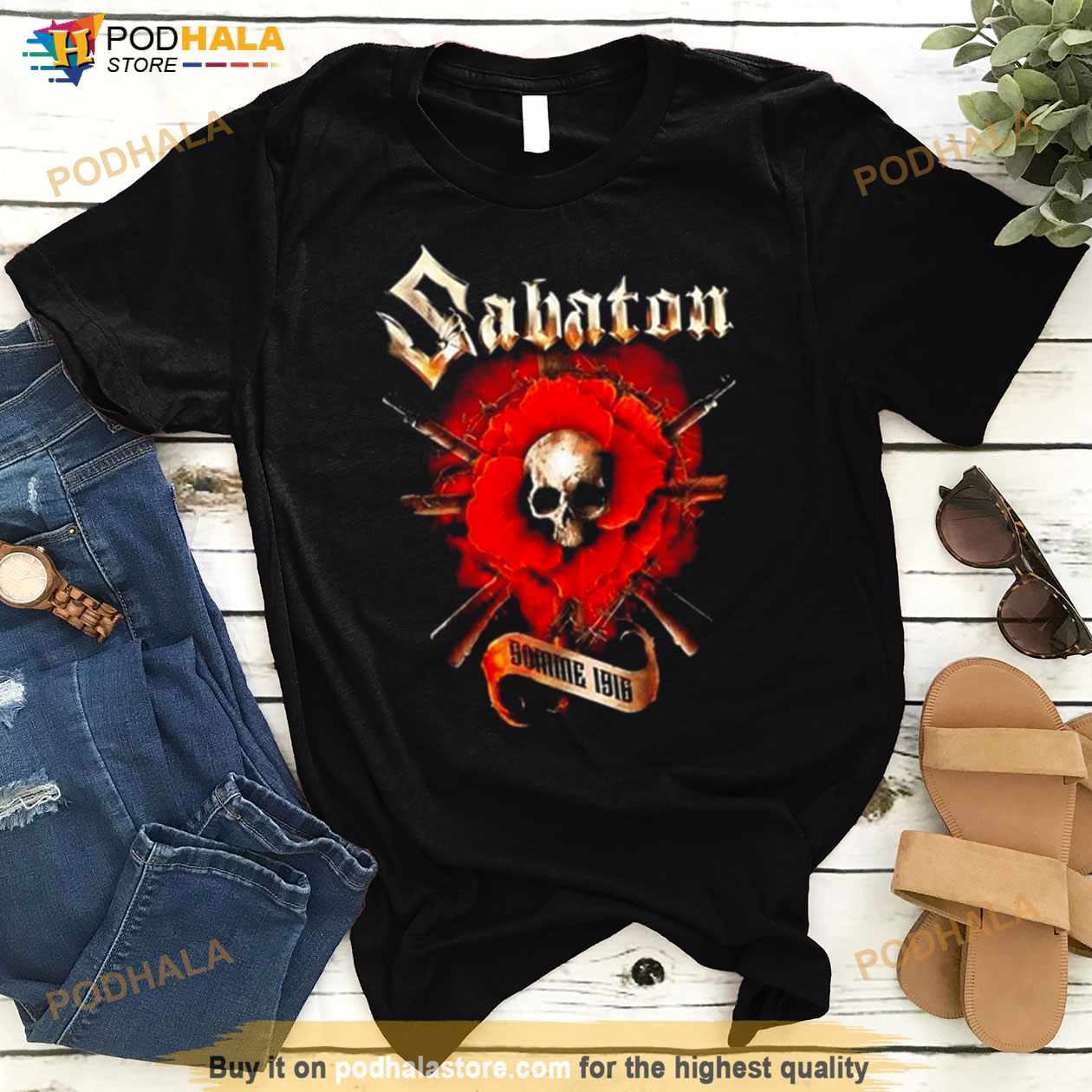 Sabaton Somme 1916 Shirt Sabaton Somme 1916 Shirt