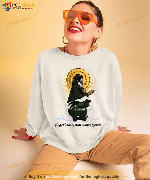 Saint Himars Hight Mobility Anti Russian System Shirt
