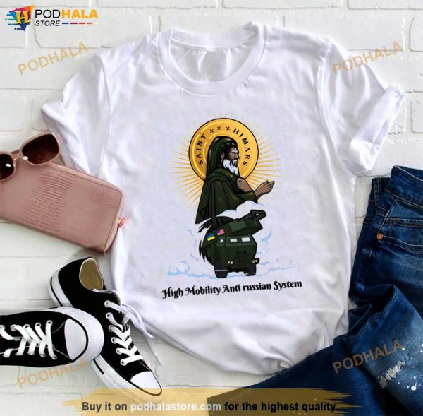 Saint Himars Hight Mobility Anti Russian System Shirt
