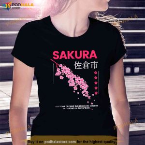 Sakura Beautiful Flower Tree Japanese Cherry Blossom Quote Trending Shirt 2