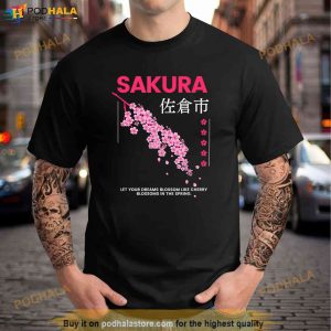 Sakura Beautiful Flower Tree Japanese Cherry Blossom Quote Trending Shirt 3