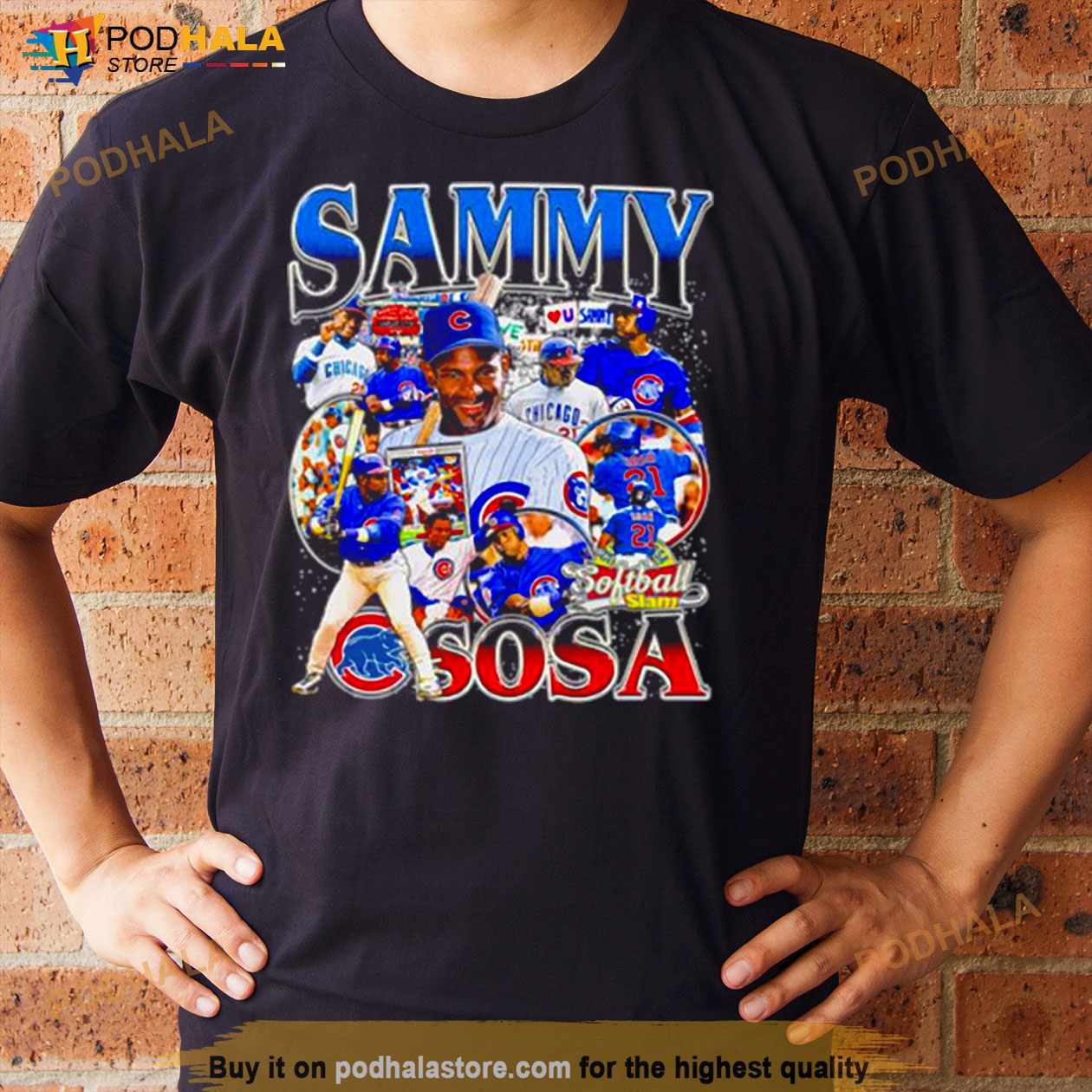 Vintage 90S Clothing Mlb Chicago Cubs Baseball Sammy Sosa Home Run