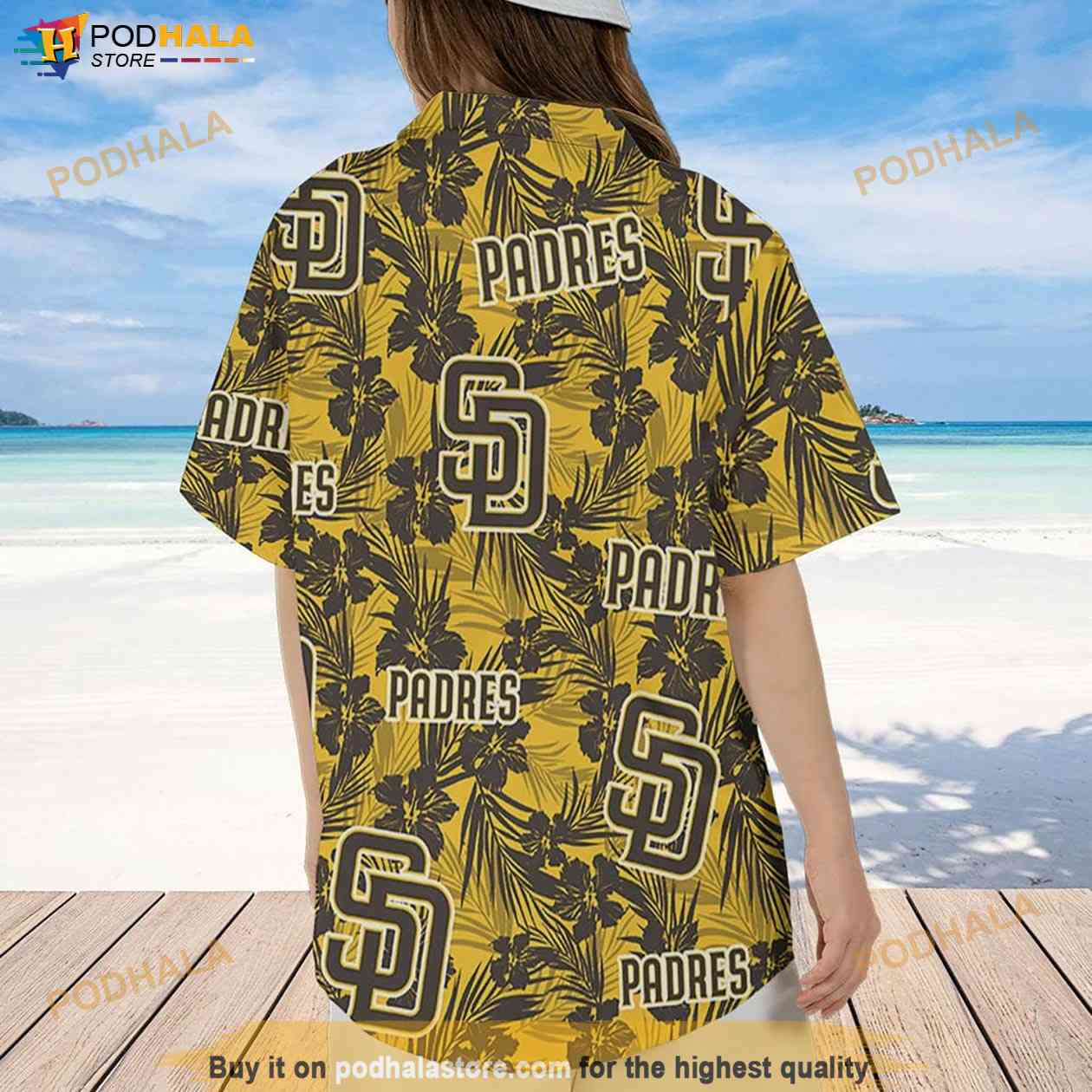 San Diego Padres Mlb Floral Hawaiian Shirt Men Youth Padres Aloha Shirt -  Best Seller Shirts Design In Usa