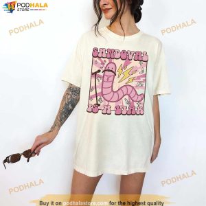 Sandovals A Liar Shirt Worm With A Mustache Shirt Funny Tom Sandoval Tshirt
