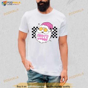 Santa Feeling Jolly Groovy Christmas Aesthetic Year 2000 T Shirt 2