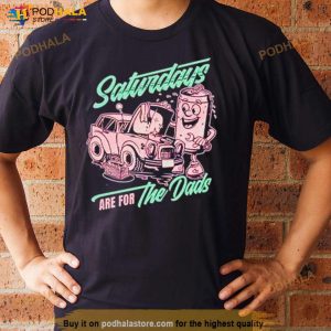 Saturdays Are For The Dads Car Guy Shirt 2