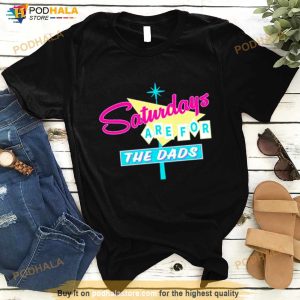 Saturdays Are For The Dads Retro Shirt