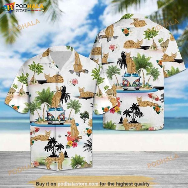 Savannah Vacation Hawaiian Shirt, Tropical Shirt For Women