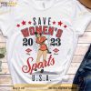 Save Womens Sports Shirt, Empower Women, Support Female Athletes, RGB Fan Shirt