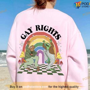 Say Gay Rights Shirt Frog Toad Say Gay Rights Sweatshirt Lgbt Pride Gifts 2