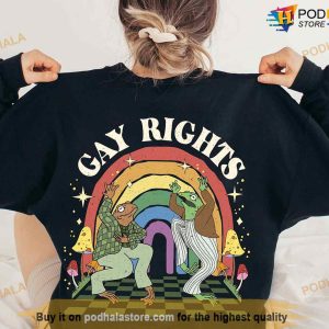 Say Gay Shirt, Frog & Toad Say Gay Rights Sweatshirt, Funny LGBT Shirt