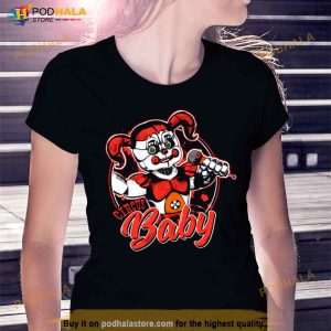 Scary Circus Baby Doll Five Night’s At Freddy’s Shirt