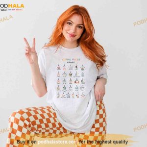 School Counselor Coping Skill Alphabet Shirt Mental Health Matters Merch 2
