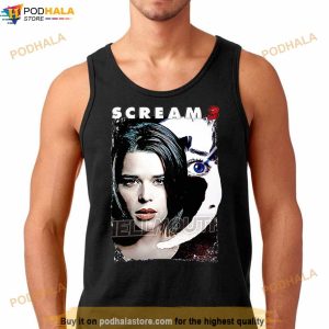 Scream 3 Movie Sidney Prescott Neve Campbell Halloween Shirt 3