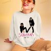 Scream Mj & Jj Silhouettes Magenta Michael Jackson & Janet Jackson Shirt