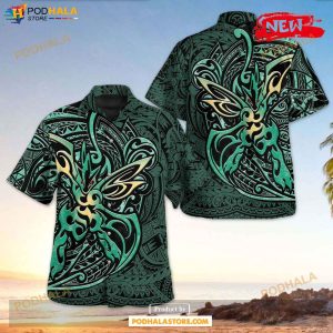 Scyther Polynesian Design Hawaiian Shirt, Tropical Shirt for Women Men