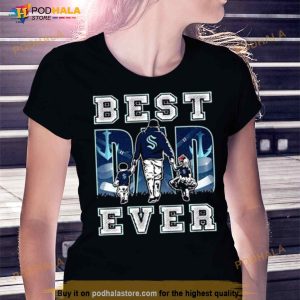 Seattle Kraken Best Dad Ever 2023 Shirt