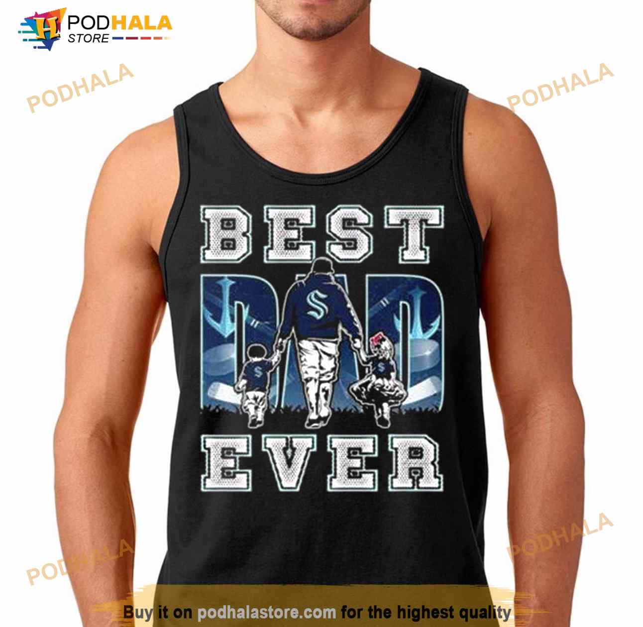 Seattle Kraken Best Dad Ever 2023 Shirt Seattle Kraken Best Dad Ever 2023 Shirt
