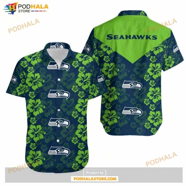 Seattle Seahawks Flowers Style Trending Hawaii Shirt Summer Collection