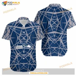 Seattle Seahawks NFL Team Tropical Coconut Hot Summer Button 3D