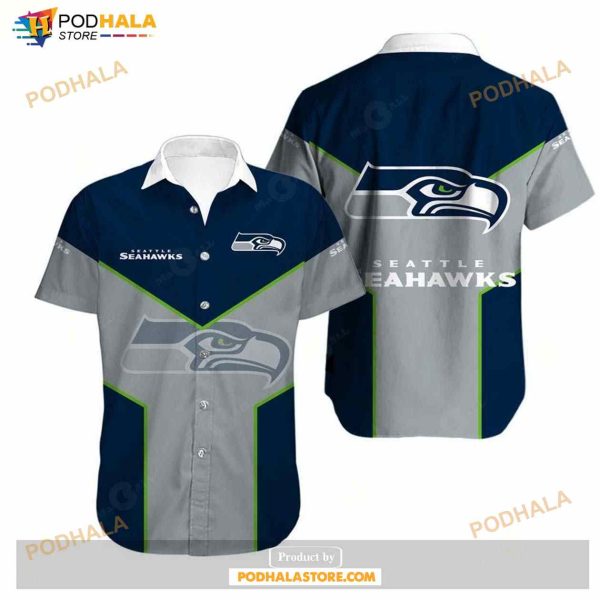Seattle Seahawks Trending Model 5 Hawaiian Shirt