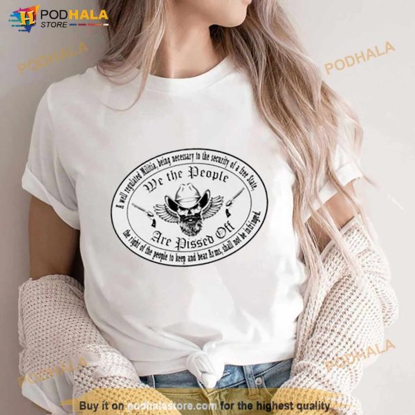 Second Amendment Skull Eagle Shirt