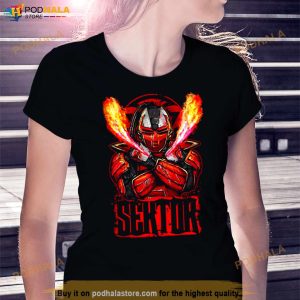 Sektor On Fire Mortal Kombat Art Shirt 2