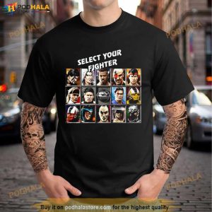 Select Your Fighter Mortal Kombat 3 Shirt