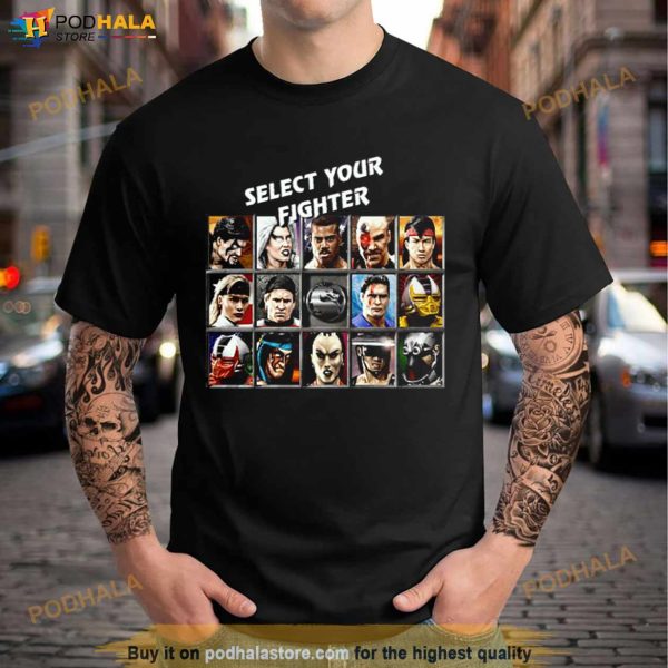 Select Your Fighter Mortal Kombat 3 Shirt