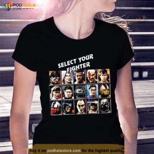 Select Your Fighter Mortal Kombat 3 Shirt 3