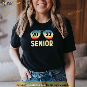 Senior 2023 Graduation Class Of 2023 Graduate 23 Vintage Shirt 3