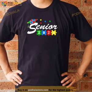 Senior Autism Graduate 2023 For Autistic Teens Graduation Shirt 2