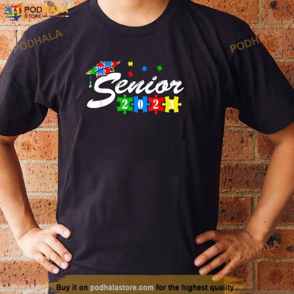 Senior Autism Graduate 2023 For Autistic Teens Graduation Shirt