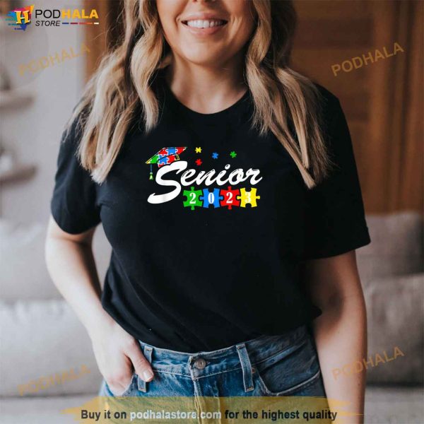 Senior Autism Graduate 2023 For Autistic Teens Graduation Shirt